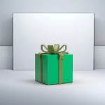 Geschenk im Comic-Style